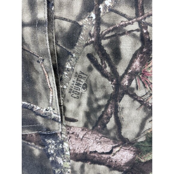 Mossy‎ Oak Pants Mens 3XL Camo Break Up Country Cargo Hunting Stretch Waist - Picture 2 of 9